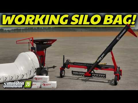 FIRST SILO BAG FOR ALL PLATFORMS! Grazmec Silo Pack (by Connect Modding) | Farming Simulator 25