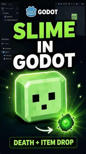 Building a Slime Enemy in Godot | Death + Item Drop
