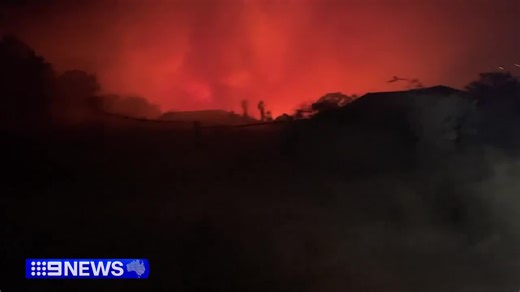 Perth Hills residents are tonight still on alert with an out of control bushfire coming dangerously close to homes, forcing dozens to evacuate. #9News | 9 News