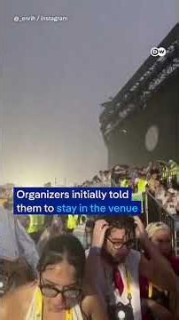 80,000 Bad Bunny fans flee stadium as massive hail storm hits | DW News