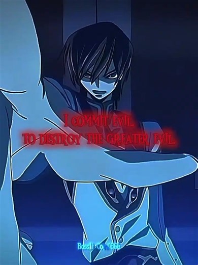 The emperor of the world Lelouch | Untrust us | code geass