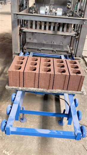 QT4-25 PLC-A Automatic Block Machine | Hollow & Solid Brick Production #blockmachine