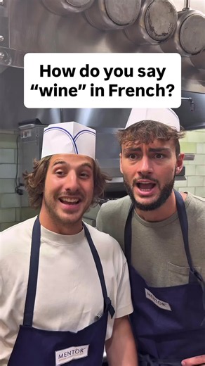 How do you say wine in French? — Simple French kitchen lesson