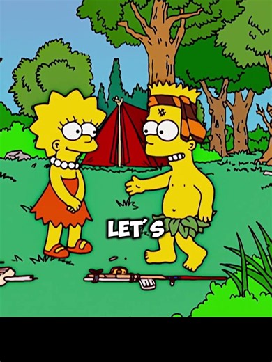 Bart had no choice but to play with stray dogs #simpsons