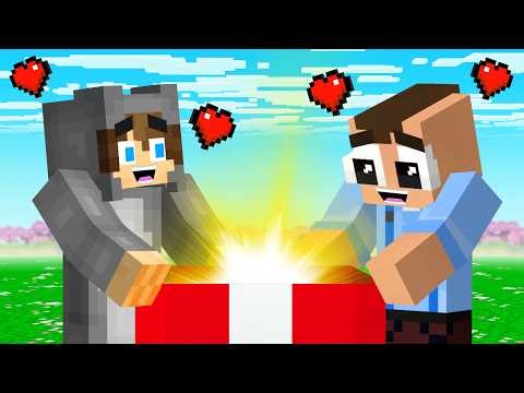 Surprising My Friend in Minecraft Cherry Island