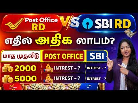 Post Office RD vs SBI RD 2026 | Which Gives Higher Returns? | TDS, Withdrawal & Penalty Explained