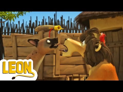 Leon the Lion | Open Bar 😂 Funny Animal Cartoons | HooplaKidz Tv