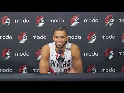 Toumani Camara | 2026-27 Media Day | Portland Trail Blazers