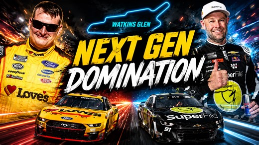 Watch: NASCAR drivers with most top-five laps at Watkins Glen since 2022