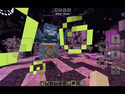 I spawn wither storm inside wither storm what happen..??