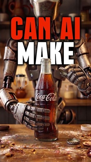 Making Coca Cola with only AI