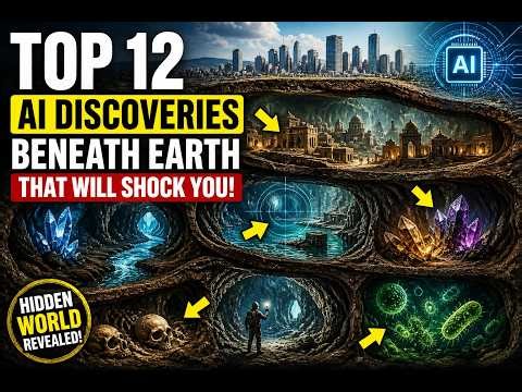 Top 12 AI Discoveries Beneath Earth That Will Shock You 🌍🤯