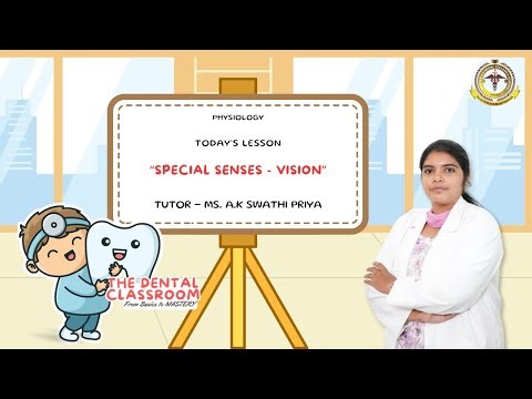 Physiology | Special Senses – Vision | Ms. A.K. Swathi Priya Ft.
