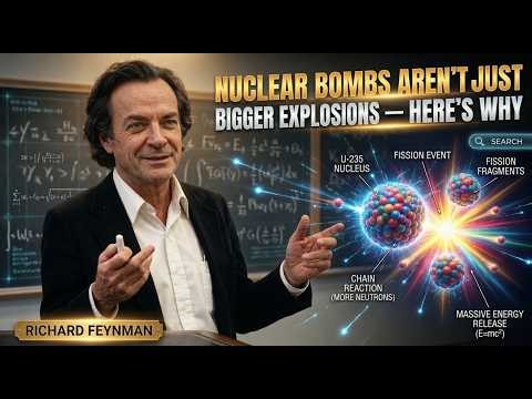 Nuclear Bombs Aren’t Just Bigger Explosions — Here’s Why