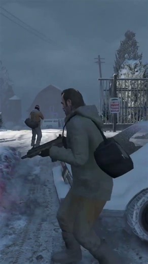 Bank Robbery in GTA 5 🔥 Trevor Tries to Escape Police | GTA 5 Shorts | EbonX Gaming