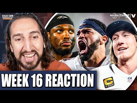 NFL Week 16 Reaction: Chiefs LEAVING KC? Caleb & Bears THRILLER + Ravens on the ROPES | Nick Wright