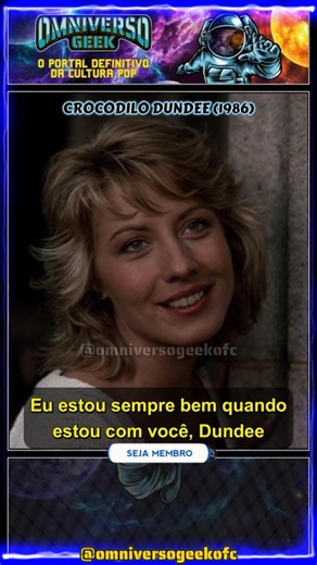"EU Estou Sempre BEM Com VOCÊ, DUNDEE!!!" - Crocodilo Dundee - 1986 #shorts