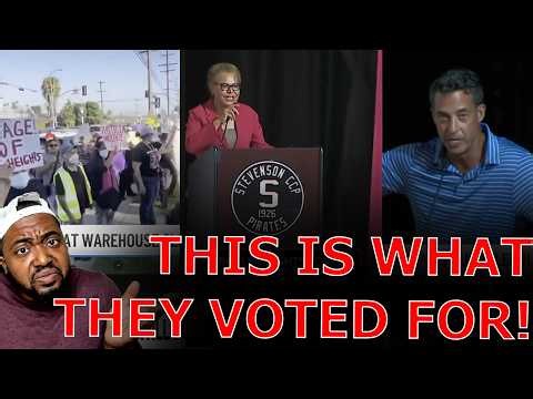 Liberal RESIDENTS HECKLE & BOO WOKE LA Mayor Karen Bass After Neighborhood Turns INTO MASSIVE DUMP