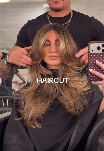 first day of spring calls for a haircut💇‍♀️ @William Carrero the best there ever wasss #haircut #hairtok #layeredhaircut #hairstyle #curtainbangs