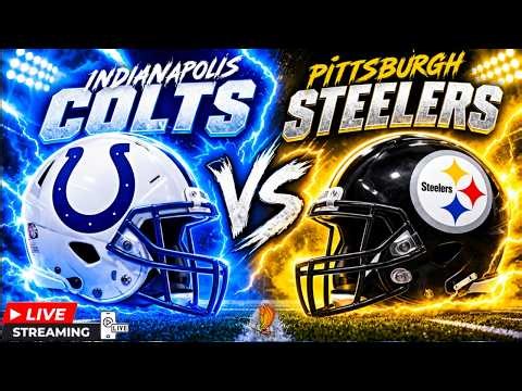 Indianapolis Colts vs Pittsburgh Steelers: NFL (Vertical) Live Play by Play and Watch Party