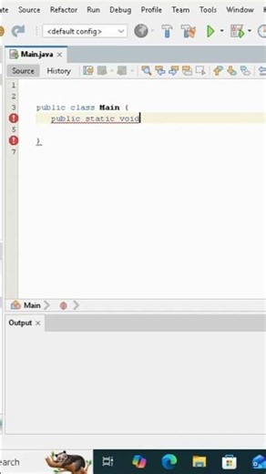 Java Basics: Running First Java Program #java #javaprogram #javabasics #shorts #viral
