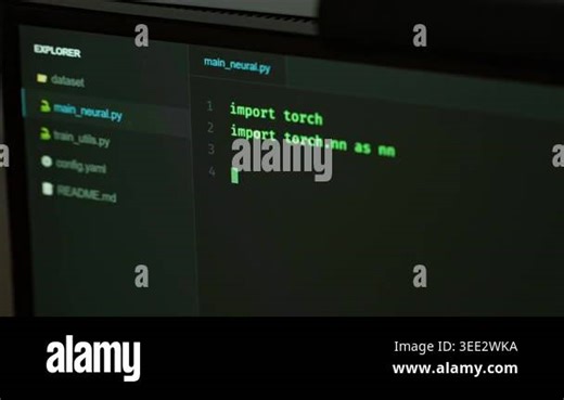 Programming computer code on screen in software development process Stock Video Footage - Alamy