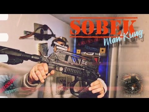 Man Kung SOBEK - günstige Magazin Armbrust. Paintjob camouflage - Review und Schuss Test 
