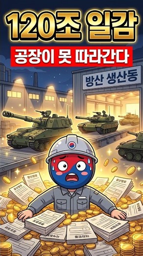 K-Defense Order Backlog Hits 120 Trillion Won: 5 Years of Work Piled Up