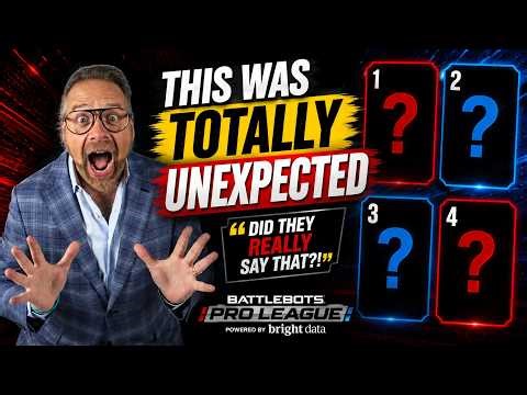 The Bot Builders Have Spoken… And Their Picks Might Surprise You | BattleBots Pro Leagues