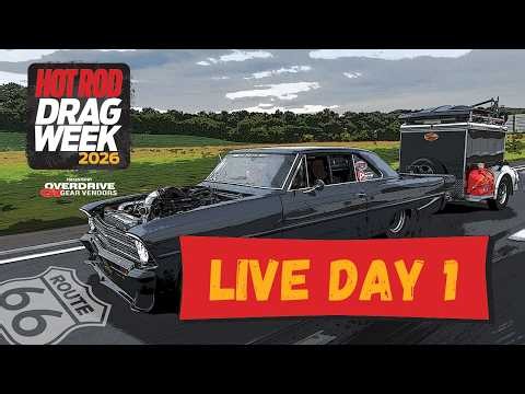 Day 1 - HOT ROD Drag Week 2026 Livestream