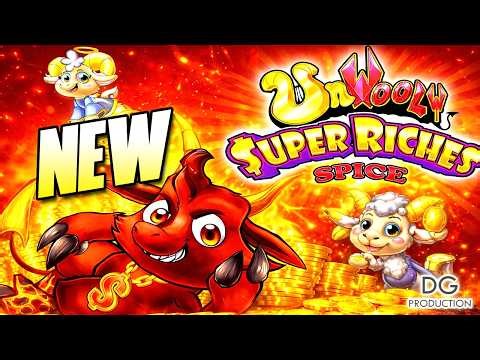 🚨OMG🚨NEW UNWOOLY SUPER RICHES SPICE DEVIL SLOT MACHINE REVEAL 2026 LAS VEGAS GRAND CASINO GAME WOW