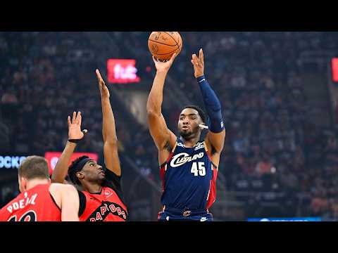 Mitchell 32 Pts! Raptors Give Up 97 Pts in 3 QTRs vs Cavs Game 1