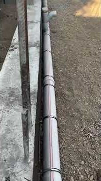 The Ultimate Water Test for Drainage Systems💧#PlumbingTips #CivilEngineering #Construction #Drainage