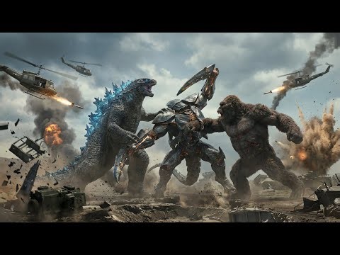 Godzilla & King Kong vs Alien Invasion | Earth’s Final Defense