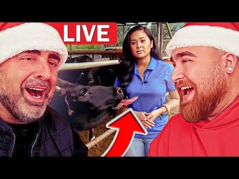 LosPollosTV And Dad React To The Funniest TV News Bloopers Of All Time!