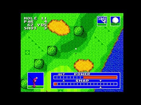 Sega World Tournament Golf [Sega Master System Longplay] (1993) Sega