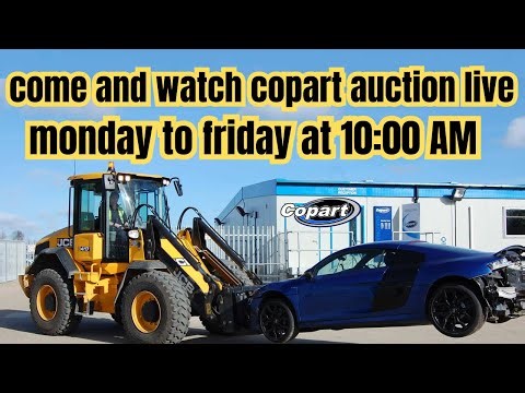 Copart Insurance Auto Auction -Live Stream