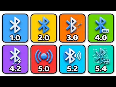 Every Bluetooth Version Explained Simply in 11 Minutes!