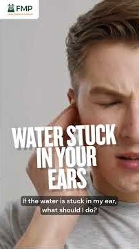 How to Get Water Out of Your Ear (Without Q-Tips!) | Dr. Tran Quoc Huy ENT
