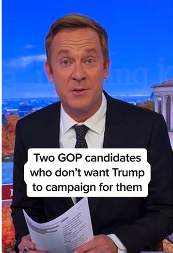 With less than two weeks to go before Election Day, two GOP candidates in New England don't want President Donald Trump stumping for them. With Trump's tendency to veer off script, coupled with his approval rating at an all-time low, Jonathan Lemire breaks down the precarious dynamic.