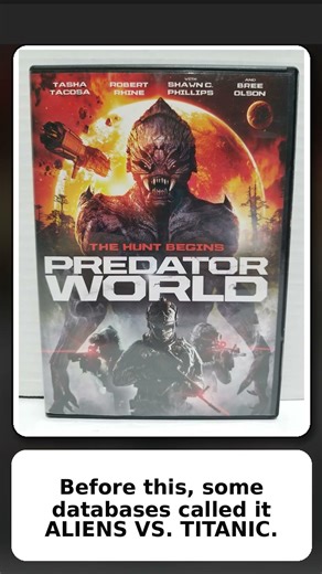 This Off-Brand Predator DVD Was Also Aliens vs. Titanic