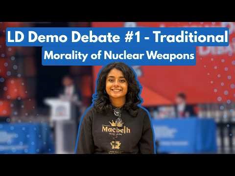 LD Demo Debate #1 - Traditional