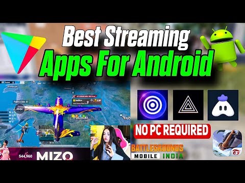 Best Android Apps For Streaming 2026 l No Lag Bgmi And Free Fire Live Streaming l Live with Mobile 