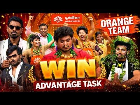 Cook With Comali Season 7 | Orange Team Win Advantage Task