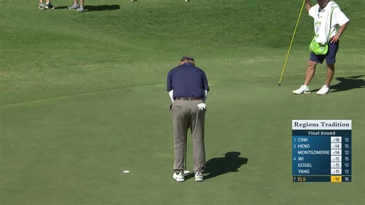 Ernie Els | Round 4 | 17th hole | Shot 3 | 2026 Tradition