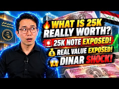 🔥 THIS CHANGES EVERYTHING! Real Value of 25k IQD Revealed (Iraqi Dinar Shock)