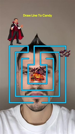Halloween Maze IQ 3 funny maze reaction