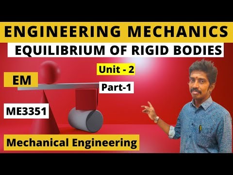 Engineering Mechanics| EM| Unit 2|Part1| ME3351|R2021|Tamil👍