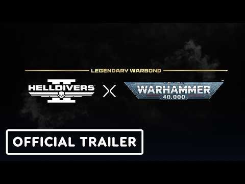 Helldivers II x Warhammer 40,000 - Official Warbond Announcement Trailer