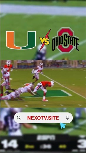 [LIVE]* Ohio State vs Miami Live Stream | NCAAF 2025 | College Football | CFP Quarterfinal